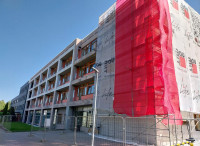 Obnova fasády objektu internátu Střední odborné školy Liberec, Jablonecká 999, p.o.